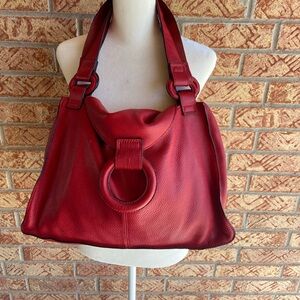 Sequoia pebble grain leather